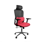 Ergonomic Chair Red - Image 3
