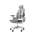 1 - FushFush Chair (Fixed Handle) for Freelancers Grey CKFC44 - Image 3