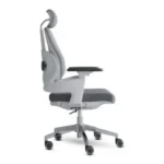 2 2 - FushFush Chair (3D Handle) for Freelancers Grey CKFC44 - Image 2