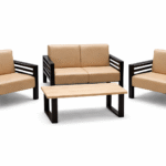 Metal Frame Sofa Set